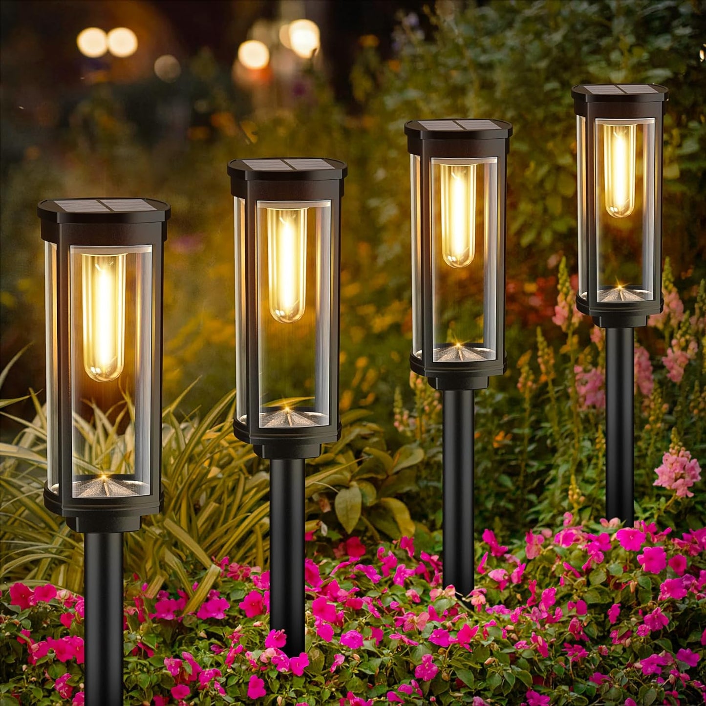 Solar Glow Path Lights